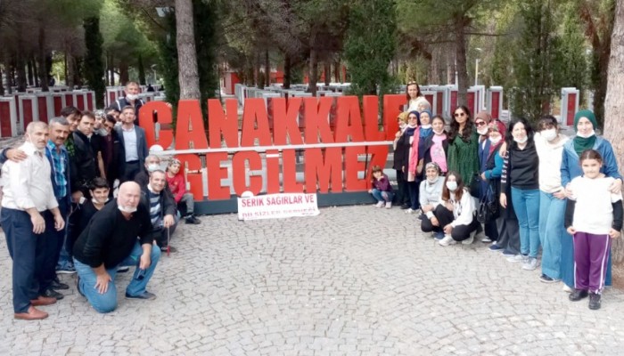 Serikli vatandaşlar Çanakkale’yi gezdi