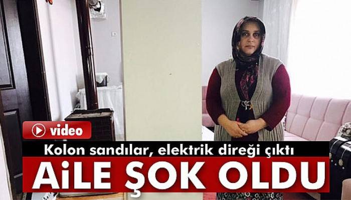 Evin ortasından geçen direk isyan ettirdi