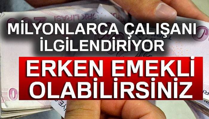  Erken emeklilik için 5 formül