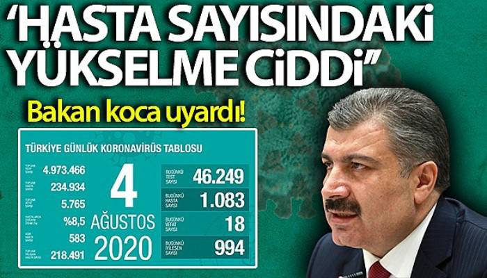 Son 24 saatte korona virüsten 18 kişi hayatını kaybetti