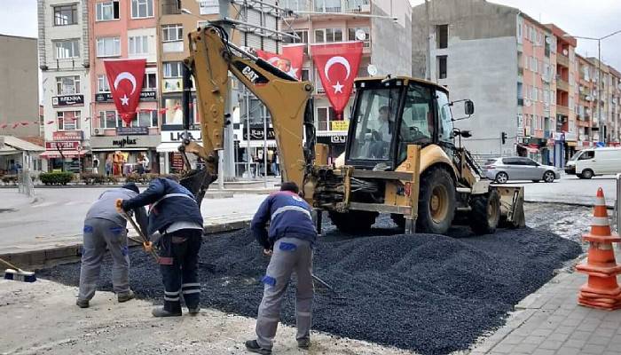 Üstyapı Çalışmaları Devam Ediyor