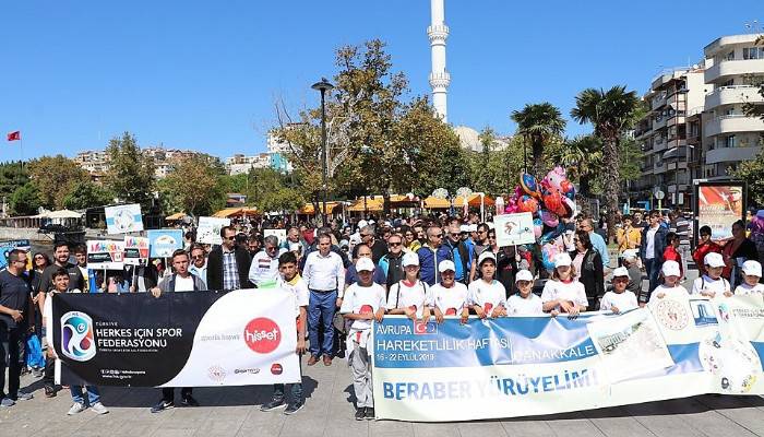 'Sağlık için beraber yürüyelim'