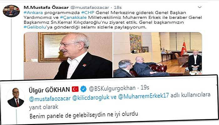 Gökhan’dan CHP’li başkana sitemkar yorum!