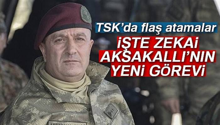 Zekai Aksakallı 2. Kolordu komutanı oldu