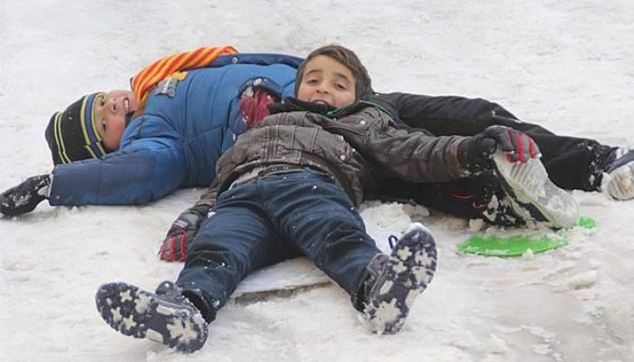 Kilis’te okullara kar tatili