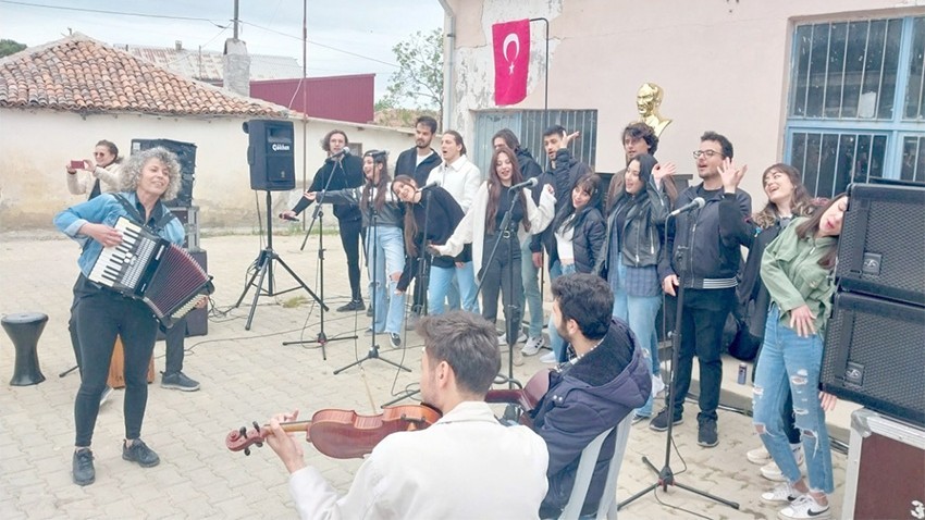 Musaköy'de şenlik renkli görüntülere sahne oldu