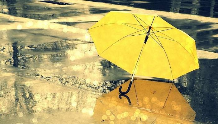 Şemsiyenizi almayı unutmayın!