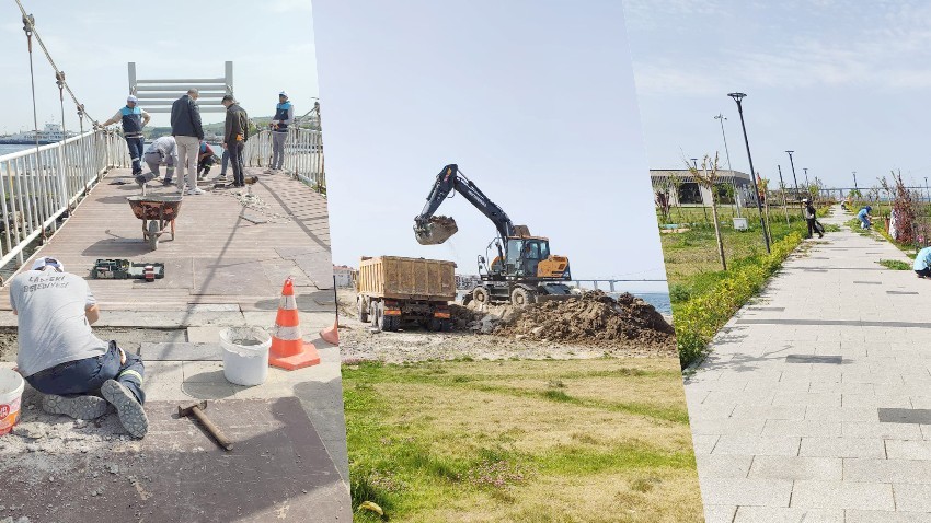Lapseki’de belediye çalışmalarını hızlandırdı