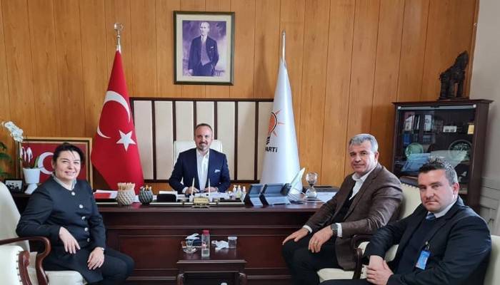 BAŞKAN ELBİ’DEN TURAN’A ZİYARET