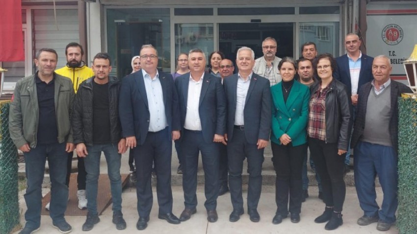 CHP Çanakkale Milletvekili ve İl Başkanı İlçe Belediye Başkanlarını Ziyaret Etti