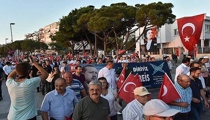 Çanakkale’de 15 Temmuz şehitleri anıldı (VİDEO)