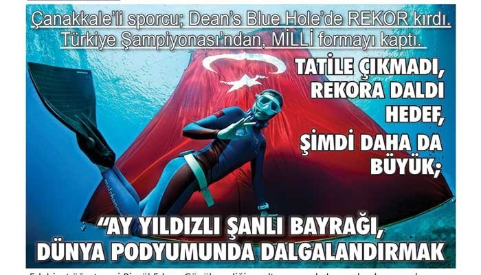 Türkiye Şampiyonası’ndan, MİLLİ formayı kaptı