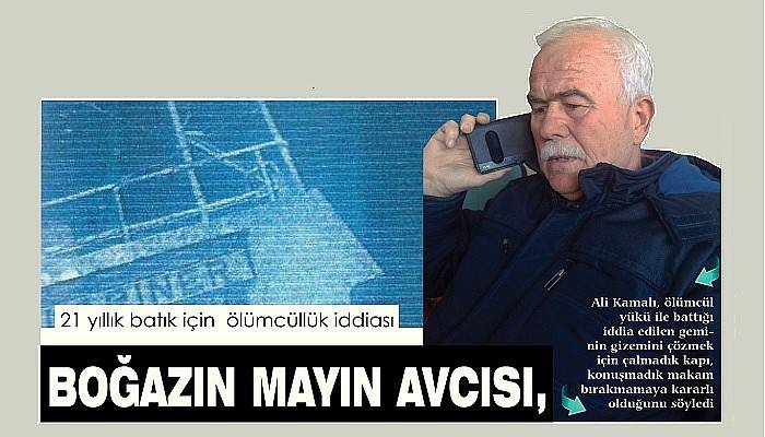 BOĞAZIN MAYIN AVCISI, ÖLÜMCÜL ZEHRİN PEŞİNDE..!