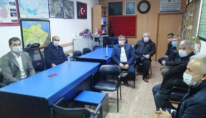 KAYMAKAM CAN HAYVANCILIK KOOPETİFİNİ ZİYARET ETTİ.