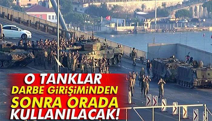 O tanklar, Fırat Kalkanı harekatında kullanılacak