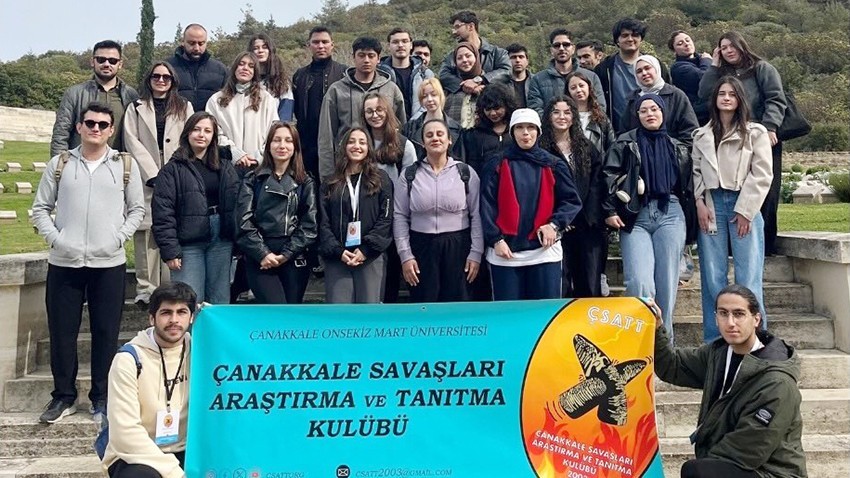 ÇSATT Üyeleri Çanakkale Kara Muharebeleri’nin İzini Sürdü