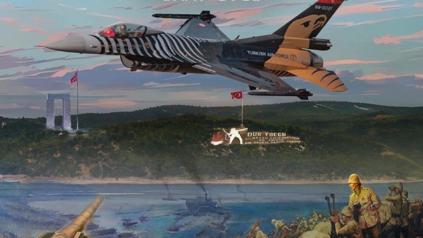 SOLOTÜRK, Çanakkale'de Gösteri Uçuşuna Hazırlanıyor!
