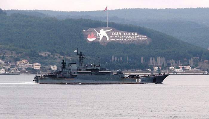  Rus savaş gemisi Çanakkale Boğazı’ndan geçti