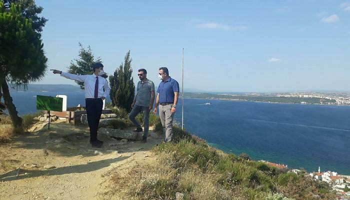 Bu Terastan Bakanlar Çanakkale’nin Seyrine Doymayacak 