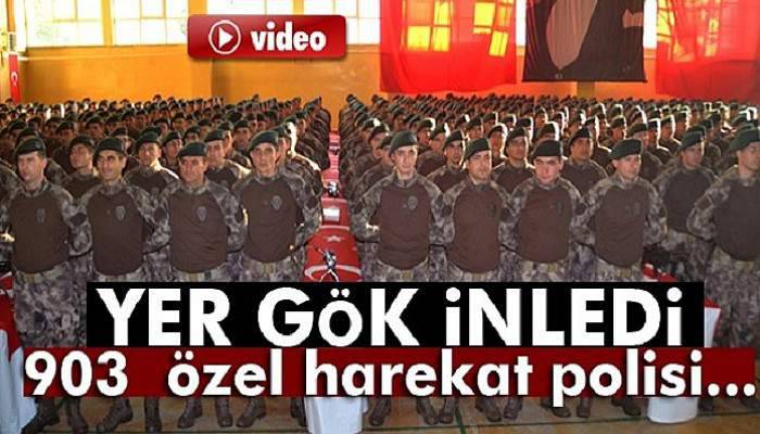 Özel harekat polisleri göreve hazır