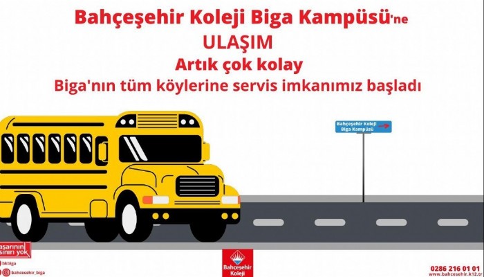 “BAHÇEŞEHİR KOLEJİ’NE ULAŞIM ARTIK ÇOK KOLAY”