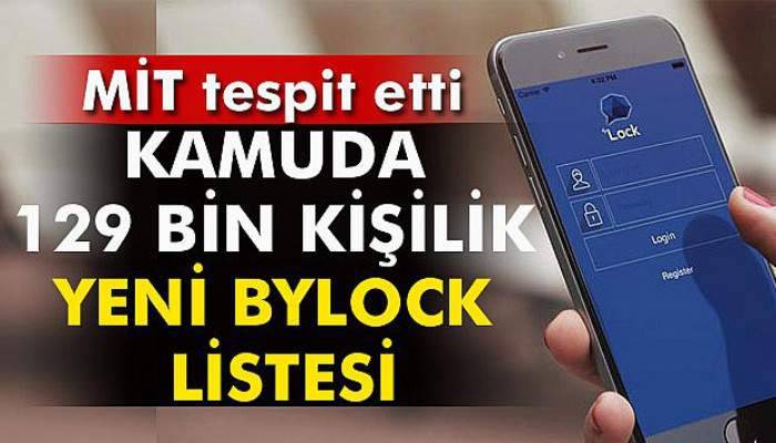 Kamuda çalışan 129 bin kişilik yeni ByLock listesi ortaya çıktı