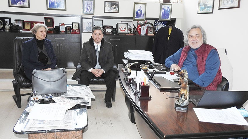 Serkan Özbakır, Boğaz Medya'yı ziyaret etti