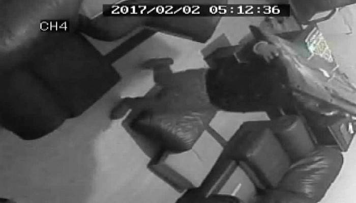  3 dakikada plazmayı çalıp kaçtılar