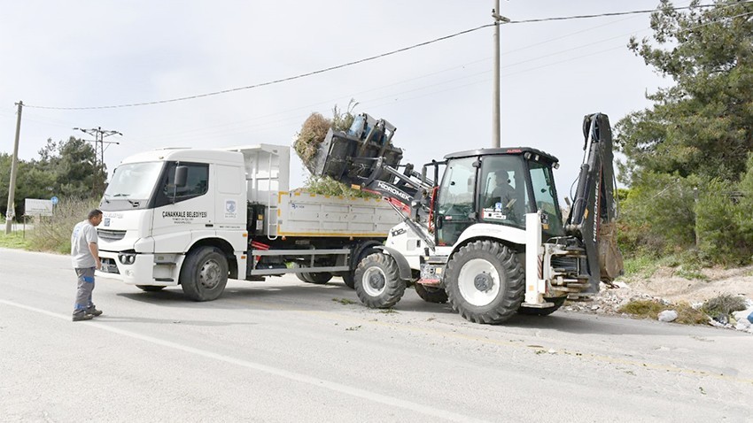 Dardanos'ta Estetik ve Temizlik Çalışmaları