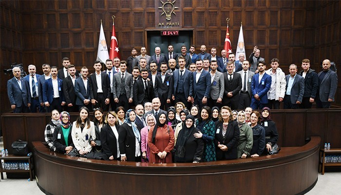 Lapseki AK Parti ilçe teşkilatı Ankara’da