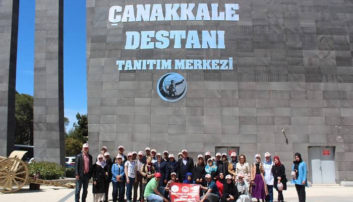 Şehit Aileleri, tarihi zenginlikleri Çanakkale gezisi ile yerinde gördü