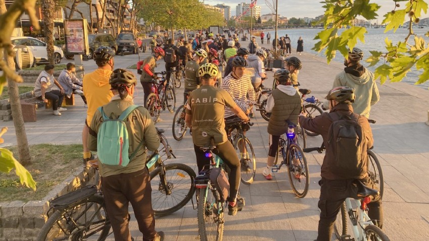 Turizm Haftasında Bisikletliler de Etkinlik Yaptılar