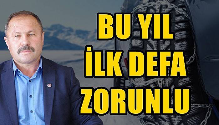 'Kış lastiklerini taktırmayı unutmayın'