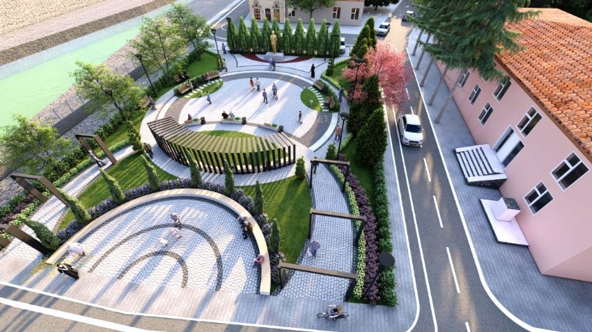Ezine Zübeyde Hanım Kent Meydanı ve Atatürk Parkının İhalesi 2 Şubat’ta Yapılacak 