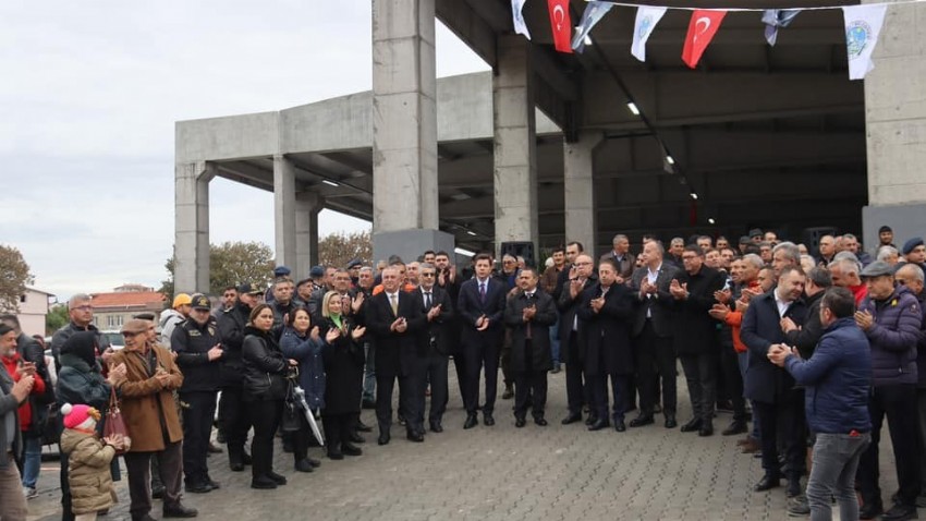 Geyikli ‘de Modern Pazar Yeri Hizmete Girdi