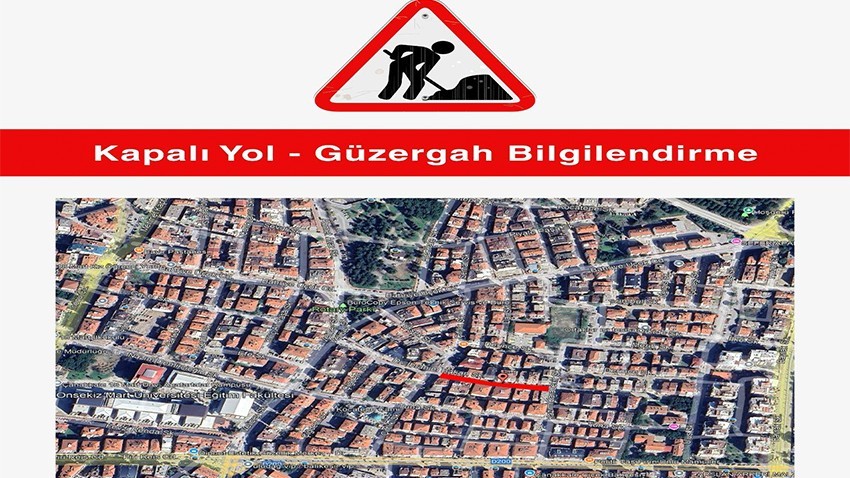 Dr. İbrahim Bakan Sokak, Araç Trafiğine Kapatılıyor