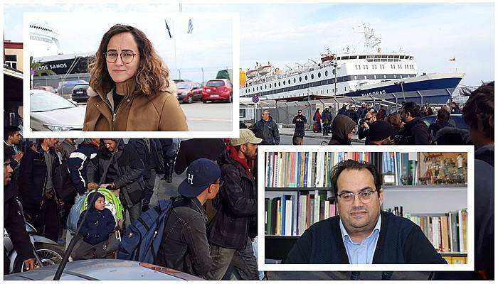 ‘Midilli’deki göçmenler Atina’ya götürülüp sınır dışı edilecek’ iddiası