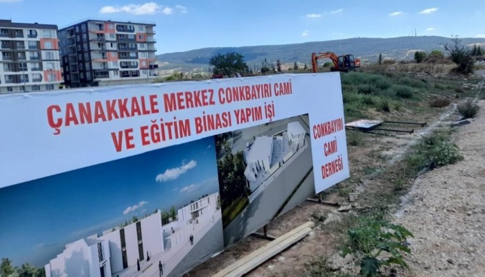 Conkbayırı Camii ve Eğitim Binasının Yapım İşine Başlandı