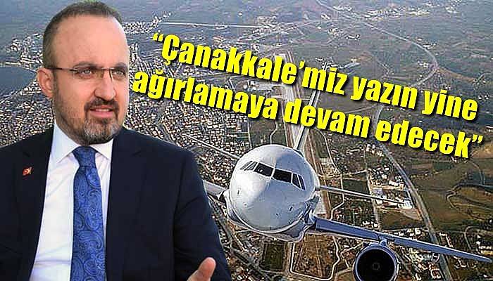 Çanakkale-Ankara Uçak seferleri artıyor