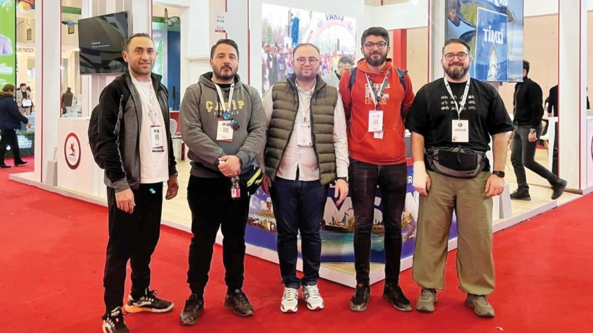 Çanakkaleli bisikletliler turizm fuarına gitti