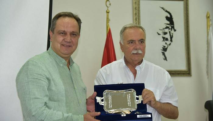 Aksu'dan, Gökhan'a ziyaret