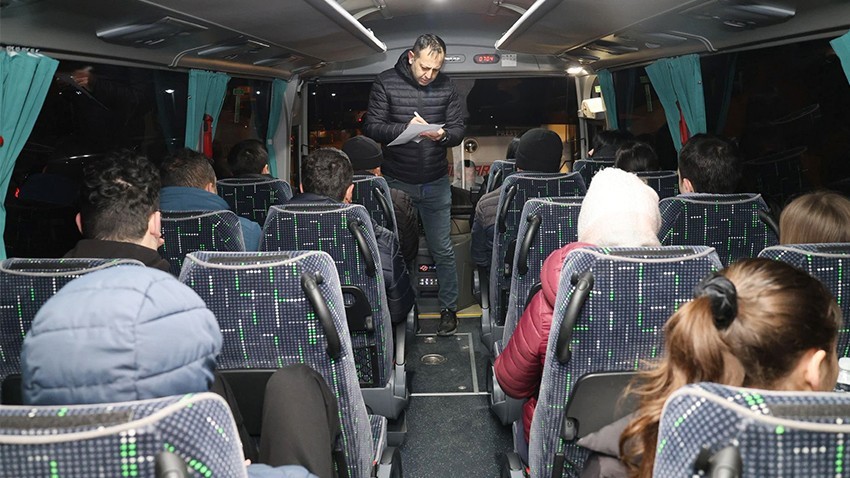 Gelibolu’da MSÜ Adayları İçin Sınav Ulaşım Desteği