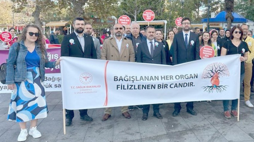 Organ Bağışı Haftası Kapsamında Yürüyüş Gerçekleştirildi
