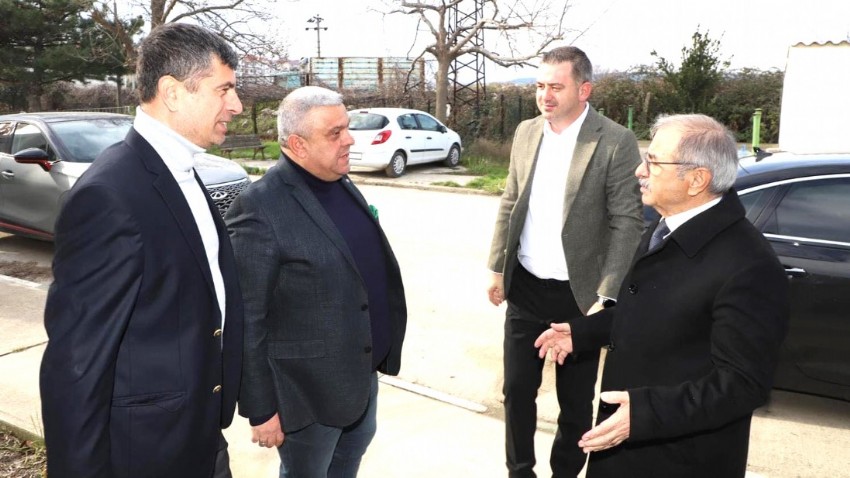 Başkan Özacar'dan Başkan Çetin'e ziyaret