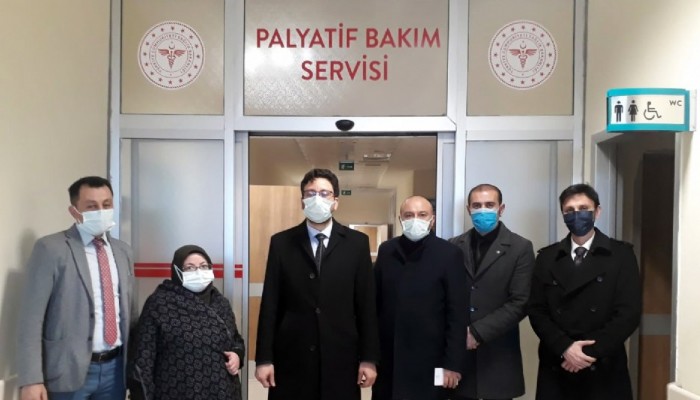 Palyatif Servisi hasta kabulüne başladı