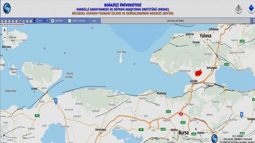 “Gemlik Depremleri, Biga-Çan-Bayramiç Faylarını Geriyor”