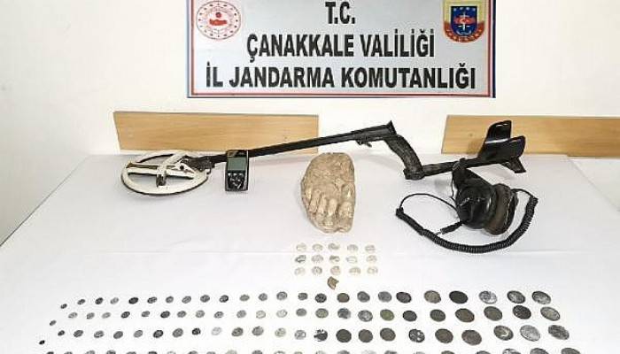 ÇANAKKALE'DE TARİHİ ESER OPERASYONU: 2 GÖZALTI