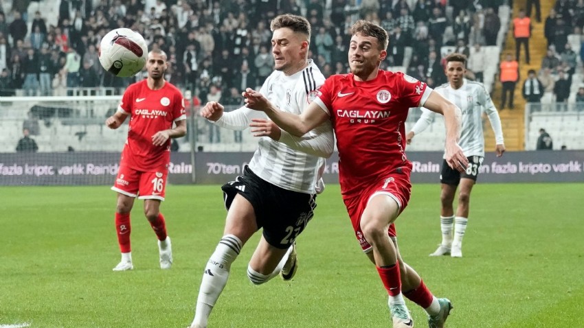 Beşiktaş: 1 - Antalyaspor: 2