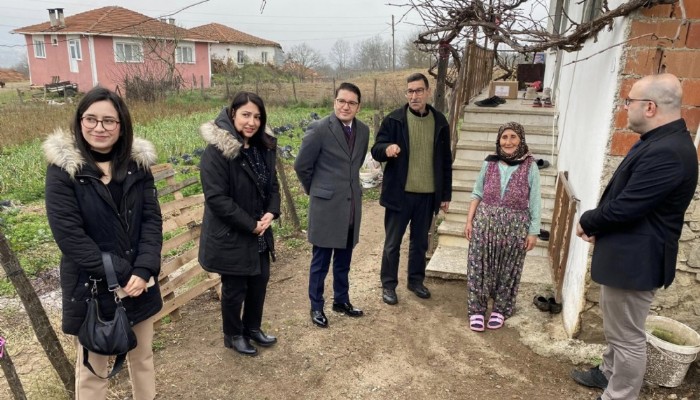 Yenice Kaymakamı Musa Göktaş Çakıroba, Seyvan ve Nevruz Köylerini Ziyaret Etti