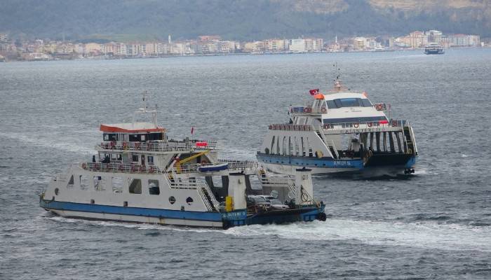 Gökçeada ve Bozcaada'ya feribot seferleri yapılamıyor